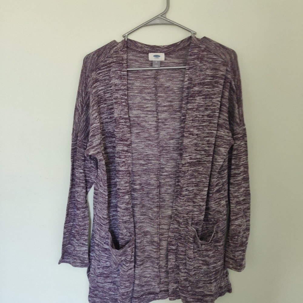 Old Navy Maroon Cardigan